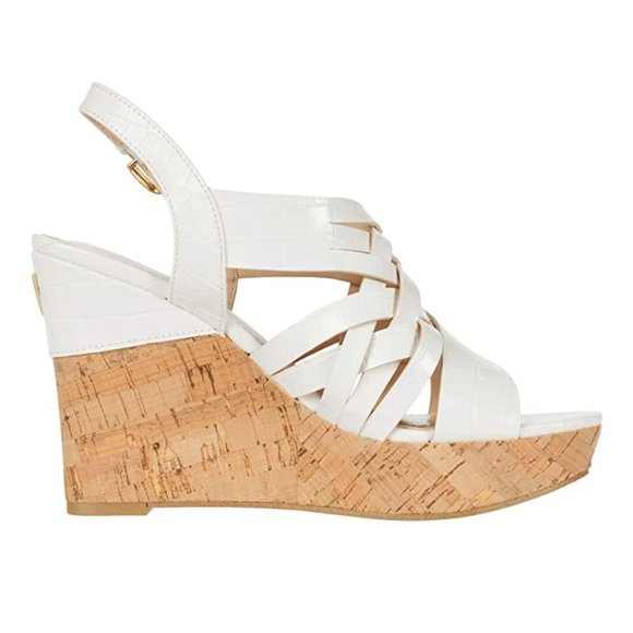 NEW GUESS Haela Wedge Sandals - Picture 5 of 11